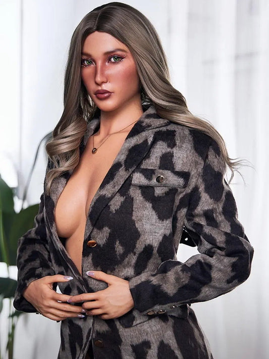 F1333-168cm 5ft5 B Cup Catlin MILF Silicone Sex Doll｜Irontech Doll
