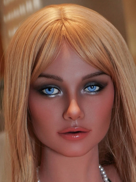 H226 ROS Silicone Sex Doll Head丨WM Doll Head
