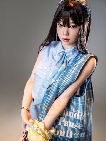 F778-161cm(5ft3)-29kg A Cup Kurumi Flat Chested Silicone Sex Doll| Irontech Oriental