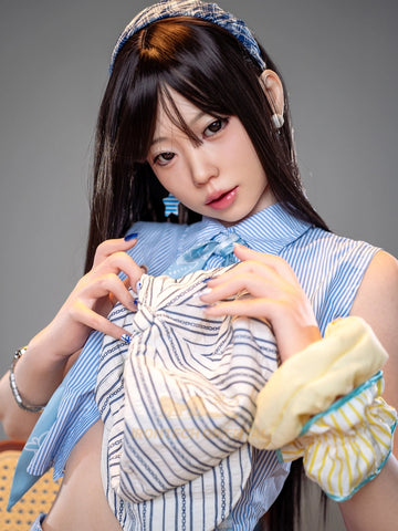 F778-161cm(5ft3)-29kg A Cup Kurumi Flat Chested Silicone Sex Doll| Irontech Oriental