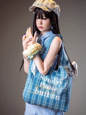 F778-161cm(5ft3)-29kg A Cup Kurumi Flat Chested Silicone Sex Doll| Irontech Oriental