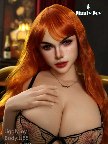 T1002-105cm/3ft6"-65.04lbs F Cup BBW Life Size Silicone ROS Fuck Sex Doll Torso With Head｜Jigglyjoy