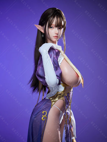 F5940-157cm(5.2ft)-36.2kg 2.2cf K Cup ROS Asian Chinese Silicone Sex Doll｜Bezlya Doll