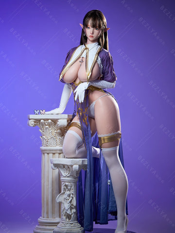 F5940-157cm(5.2ft)-36.2kg 2.2cf K Cup ROS Asian Chinese Silicone Sex Doll｜Bezlya Doll