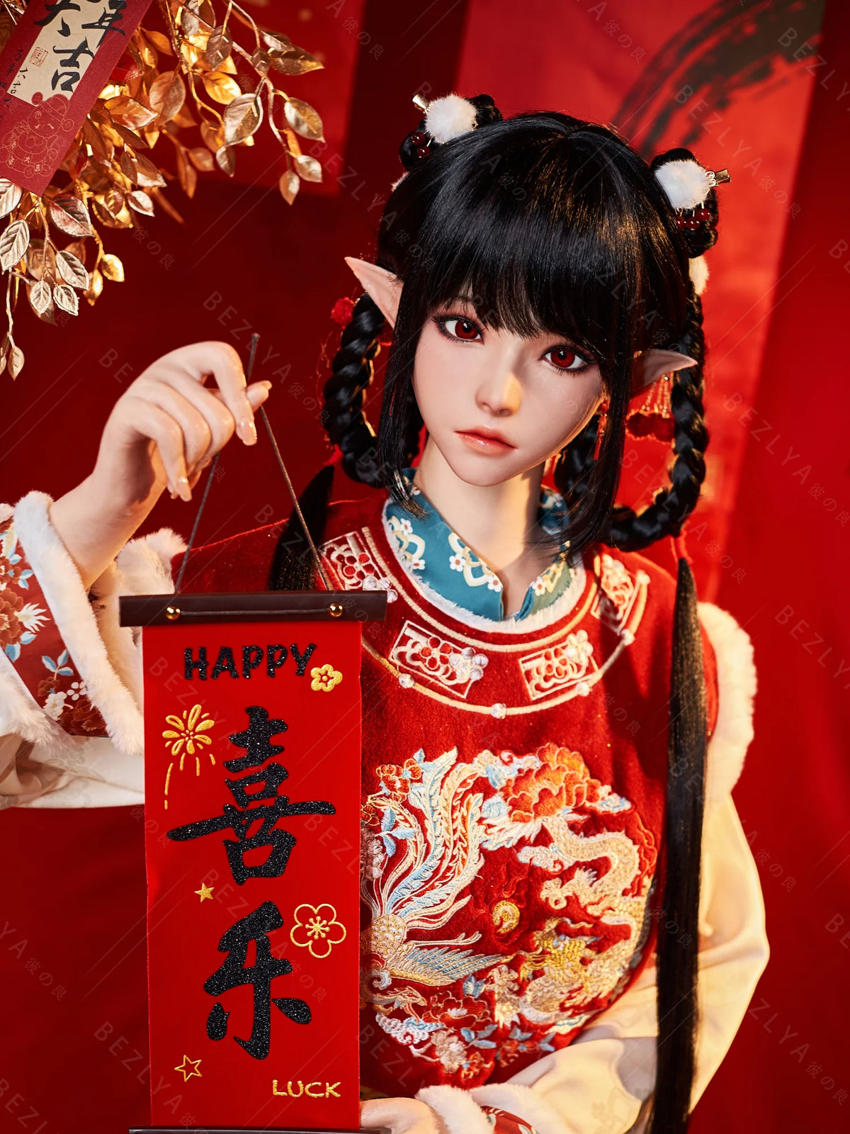 F5939-163Mcm(5.4ft)-37kg 2.2cf E Cup Silicone Chinese Sex Dol Roleplay Love Doll｜Bezlya Doll