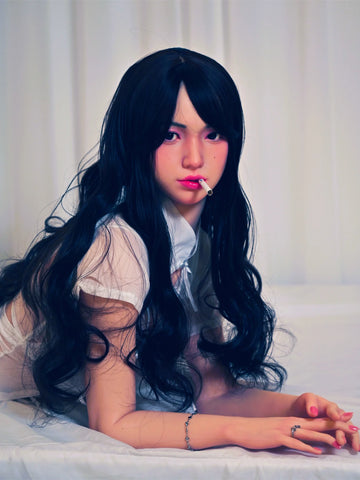 F9390- 159cm(5.2ft) 33.8kg D Cup Silicone Female Life Size Sex Dolls 丨ZELEX Doll K Series