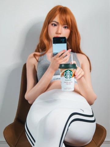 F9391- 168cm(5.6ft) 39kg B Cup Silicone Realistic Sex Doll 丨ZELEX Doll K Series