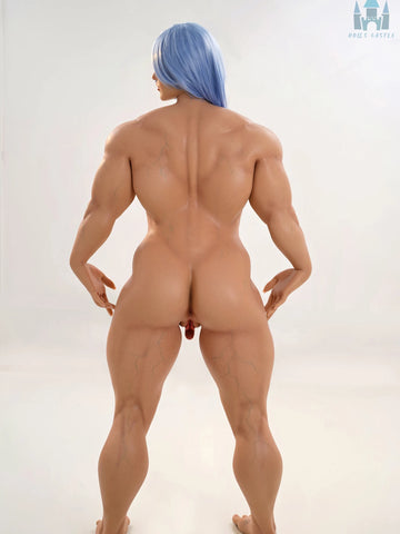 F9115-160cm/5ft3-45kg B Cup ROS Silicone Sexual Male Best Sex Doll Futanari ｜Doll Castle