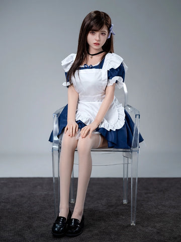 F744—157cm/5ft2-34kg D Cup Silicone Asian Realistic Sex Doll with ROS Head | TOP-CYDOLL