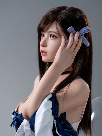 F744—157cm/5ft2-34kg D Cup Silicone Asian Realistic Sex Doll with ROS Head | TOP-CYDOLL