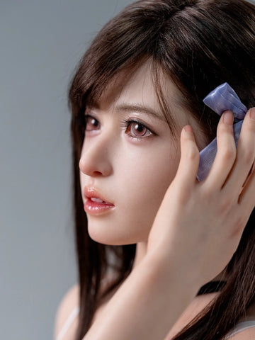 F744—157cm/5ft2-34kg D Cup Silicone Asian Realistic Sex Doll with ROS Head | TOP-CYDOLL