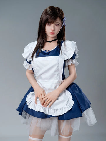 F744—157cm/5ft2-34kg D Cup Silicone Asian Realistic Sex Doll with ROS Head | TOP-CYDOLL