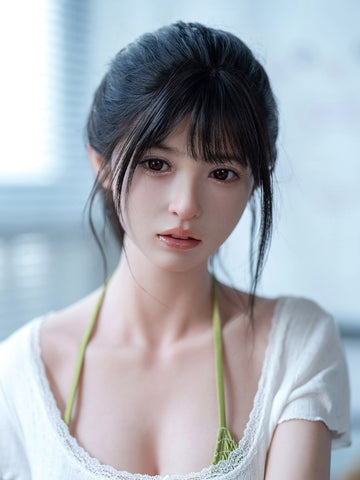 F743—168cm/5ft5-35kg F Cup Life Sized Silicone Sex Doll ROS Head | TOP-CYDOLL