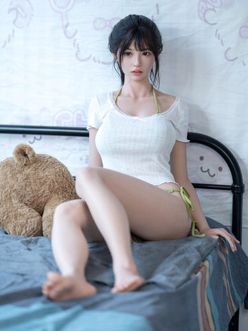 F743—168cm/5ft5-35kg F Cup Life Sized Silicone Sex Doll ROS Head | TOP-CYDOLL