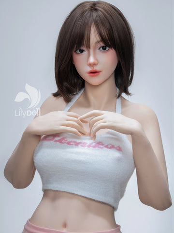 F7546—168cm/5ft5-41kg F Cup TPE Body + Silicone Head Sex Doll 【IN STOCK USA】| LilyDoll
