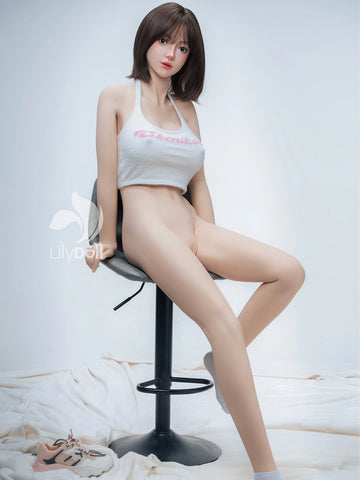 F7546—168cm/5ft5-41kg F Cup TPE Body + Silicone Head Sex Doll 【IN STOCK USA】| LilyDoll