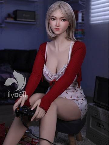 F7548—168cm/5ft5-41kg F Cup TPE Body + Silicone Head Japanese Young Sex Doll 【IN STOCK USA】| LilyDoll