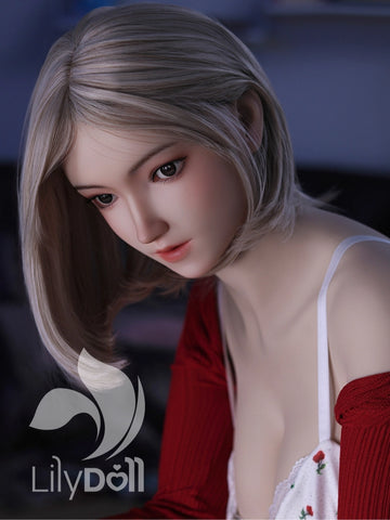F7548—168cm/5ft5-41kg F Cup TPE Body + Silicone Head Japanese Young Sex Doll 【IN STOCK USA】| LilyDoll