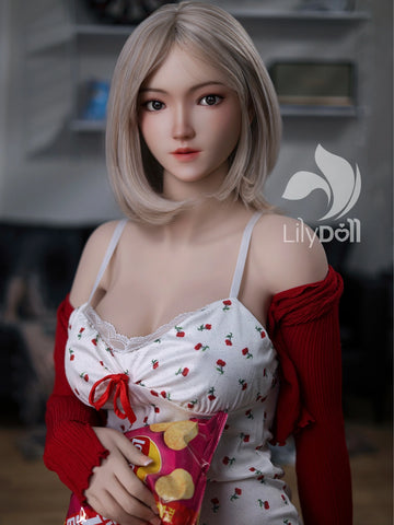 F7548—168cm/5ft5-41kg F Cup TPE Body + Silicone Head Japanese Young Sex Doll 【IN STOCK USA】| LilyDoll