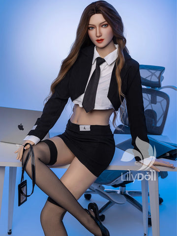F7549—168cm/5ft5-41kg F Cup TPE Body + Silicone Head Sex Doll 【IN STOCK USA】| LilyDoll