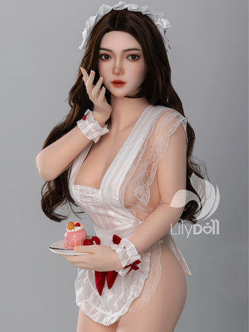 F1725—165cm/5フィート4 カルメン Fカップ シリコン可動ジョーズ セックスドール|Zelex Doll 