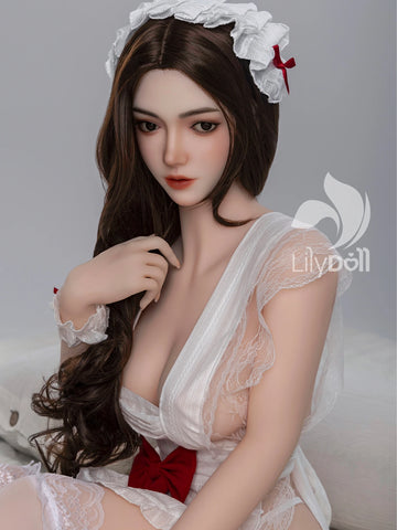 F1725—165cm/5フィート4 カルメン Fカップ シリコン可動ジョーズ セックスドール|Zelex Doll 