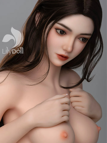 F1725—165cm/5フィート4 カルメン Fカップ シリコン可動ジョーズ セックスドール|Zelex Doll 