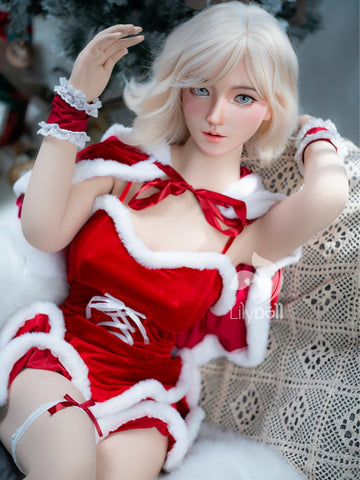 F1725—165cm/5フィート4 カルメン Fカップ シリコン可動ジョーズ セックスドール|Zelex Doll 