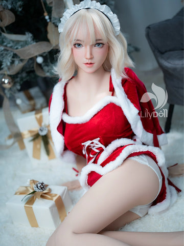 F1725—165cm/5フィート4 カルメン Fカップ シリコン可動ジョーズ セックスドール|Zelex Doll 