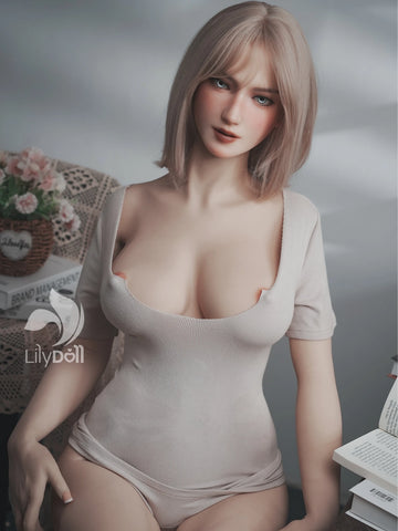 F7569—168cm/5ft5-41kg F Cup TPE Body + Silicone Head Sex Doll【IN STOCK USA】 | LilyDoll