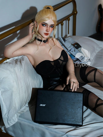 F7575—162cm/5ft2-48kg J Cup TPE Body + Silicone Head Sex Doll | LilyDoll