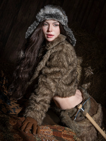 F2575-170cm(5.6ft)-43kg D Cup [Snow Angel-Vyrella· Hunter] ROS-MAX Silicone realistic sex doll｜Real Lady