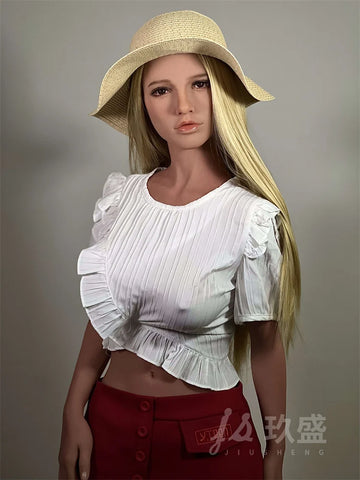 F625—Lyra 150cm/4ft9 Premium Curvy Lesbian Sex Doll|Jiusheng Doll