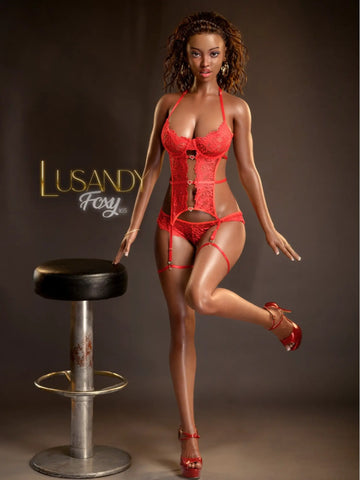 F8564-Lusandy doll ROS Best Life Size Silicone Sex Dolls D Cup 165cm(5ft4)-40.5kg