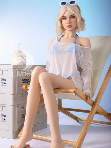 F7570—166cm/5ft5-34kg C Cup TPE Body + Silicone Head Sex Doll 【IN STOCK USA】| LilyDoll
