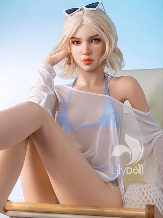 F7570K—166cm/5ft5-34kg C Cup TPE Body + Silicone Head Sex Doll 【IN STOCK USA】| LilyDoll