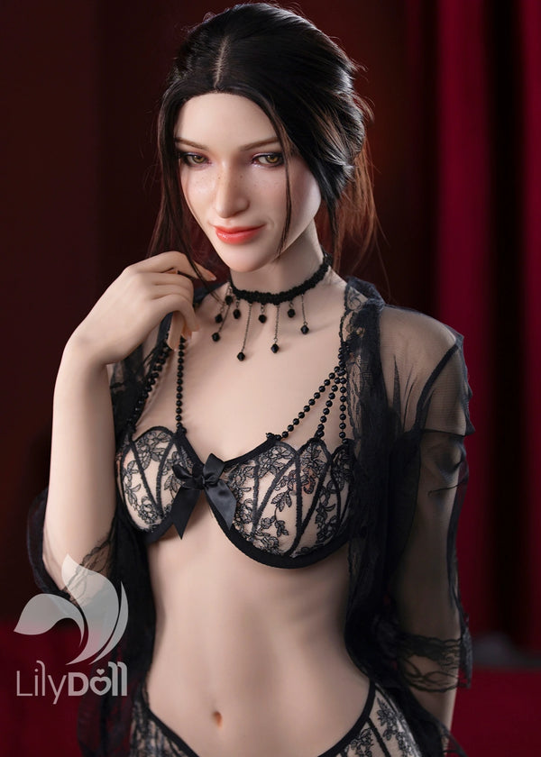 F7571K—166cm/5ft5-34kg C Cup TPE Body Silicone Head Sex Doll 【IN STOCK USA】 -LilyDoll