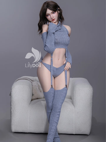 F7573—159cm/5ft2-40kg B Cup TPE Body + Silicone Head Asian Sex Doll | LilyDoll
