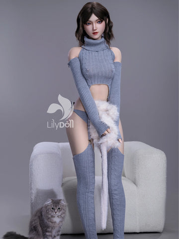 F7573—159cm/5ft2-40kg B Cup TPE Body + Silicone Head Asian Sex Doll | LilyDoll