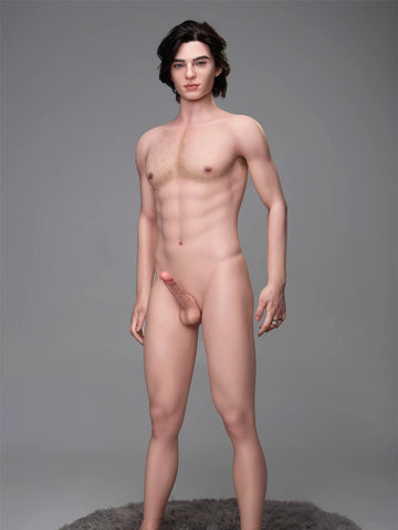 F4579-170cm/5ft7-38kg Silicone Femboy  toy  masturbator Sex With Male Sex Doll-Irontech Doll