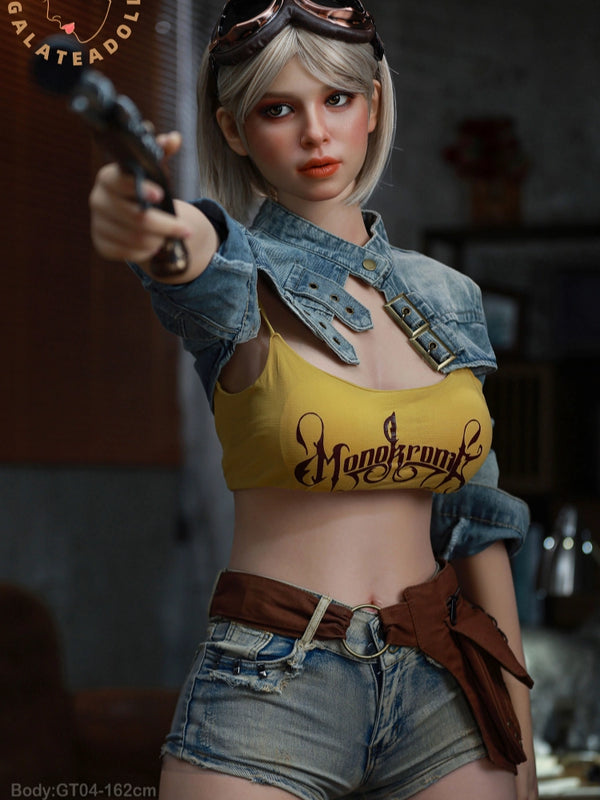 F5125-162cm D Cup Sexy Killer ROS Silicone AI Sex Doll | Galatea doll