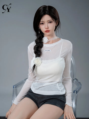 F8588—176cm/5.77ft-41kg E Cup Silicone Eastern Full Sex Doll | TOP-CYDOLL