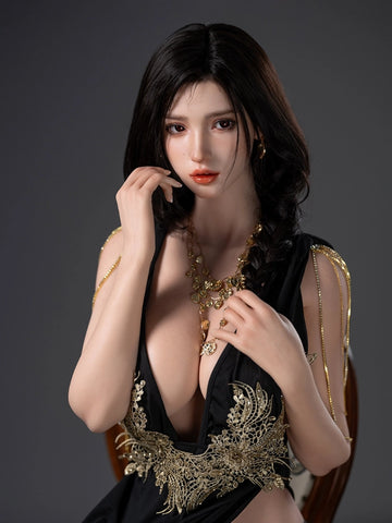 F742—168cm/5ft5-35kg F Cup Life Sized Silicone Sex Doll ROS Head | TOP-CYDOLL