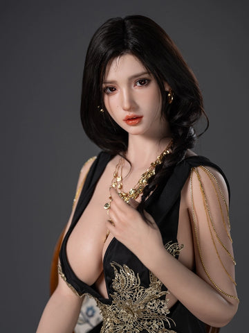 F742—168cm/5ft5-35kg F Cup Life Sized Silicone Sex Doll ROS Head | TOP-CYDOLL