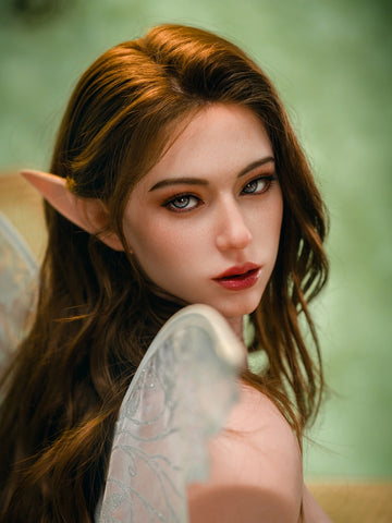 T700-110cm(3.6ft)/27kg E Cup Silicone Real Skin Textured Elf Torso Sex Doll Anime With Head[TOP-CYDOLL]