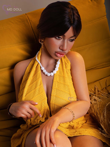 F8125K-162cm/5ft3-40.5kg H Cup M31 Plump Body Silicone Sex Doll【In Stock US】 | MD Doll