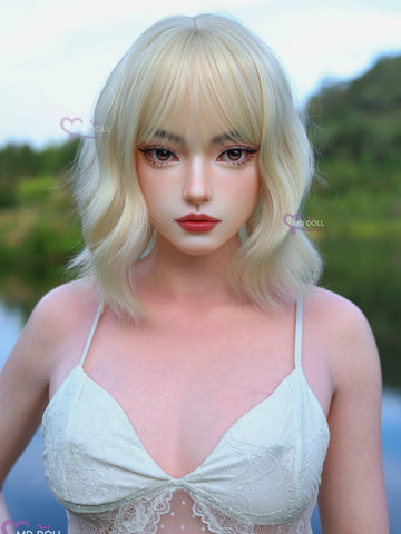 F746-166cm/5ft5 38kg D Cup Life Size Young Girl Silicone Sex Doll | MD Doll