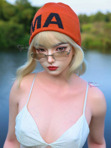 F746-166cm/5ft5 38kg D Cup Life Size Young Girl Silicone Sex Doll | MD Doll