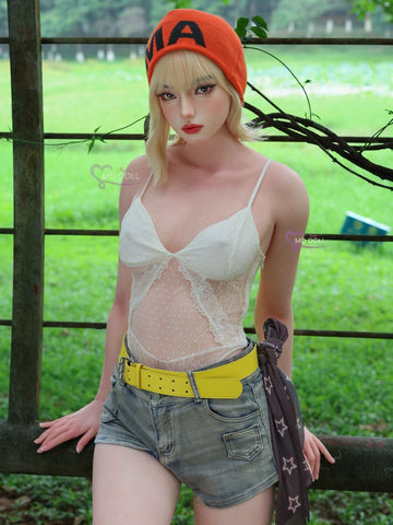 F746-166cm/5ft5 38kg D Cup Life Size Young Girl Silicone Sex Doll | MD Doll