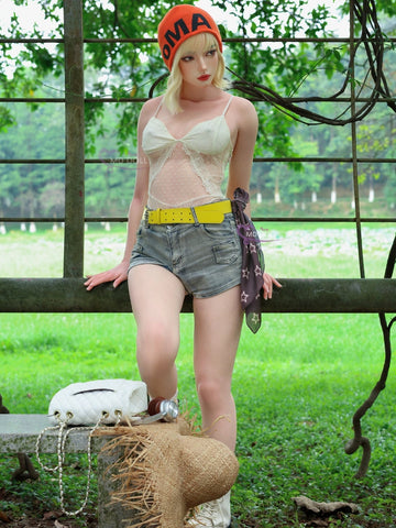 F746-166cm/5ft5 38kg D Cup Life Size Young Girl Silicone Sex Doll | MD Doll